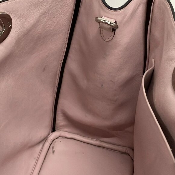 Auth DIOR/ChristianDior Diorissimo M0902PTUZ Champagne Gold Leather - Tote Bag - Picture 14 of 16